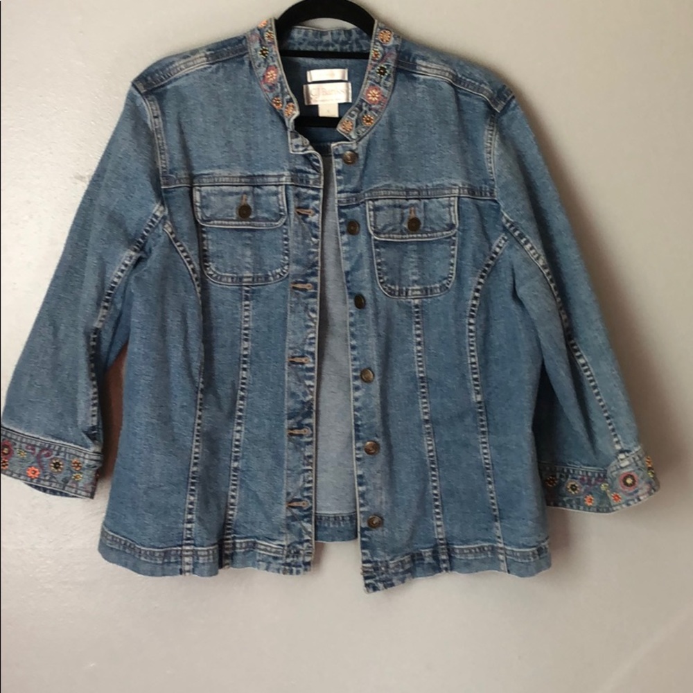 Women’s CJ Banks XL Jean jacket